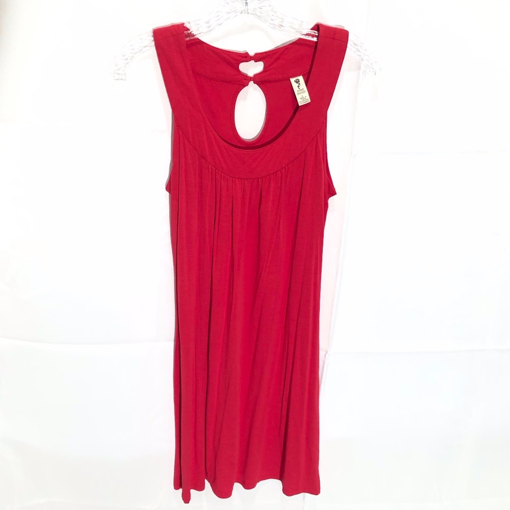 Deep Pink Casual Dress